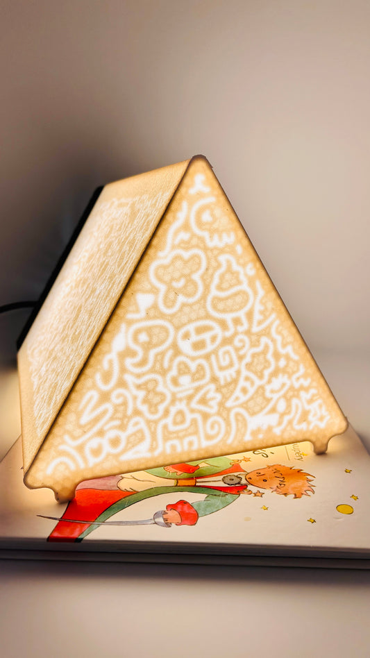 Doodle Lamp - Bedside Book Rest Light