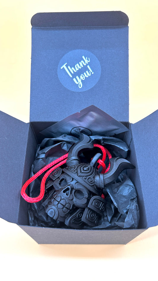 SAMURAI SKULL air freshener