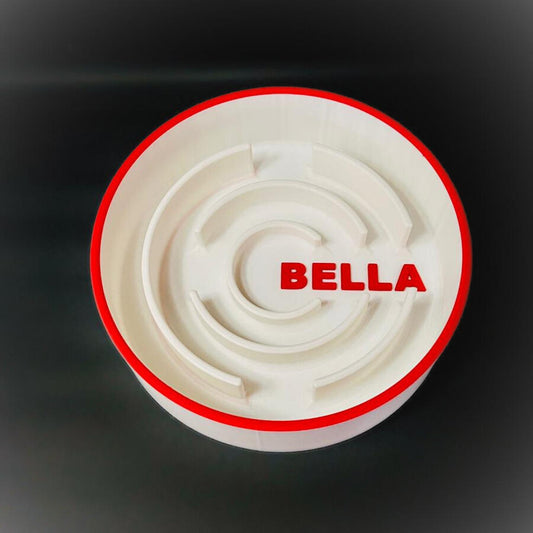 Dog Slow Feeder Bowl LABIRINTAS – with custom Pet Name
