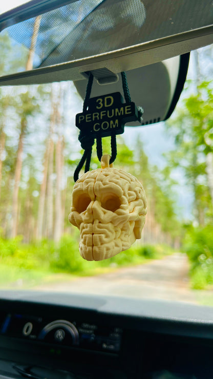 BRAIN SKULL car airfreshener