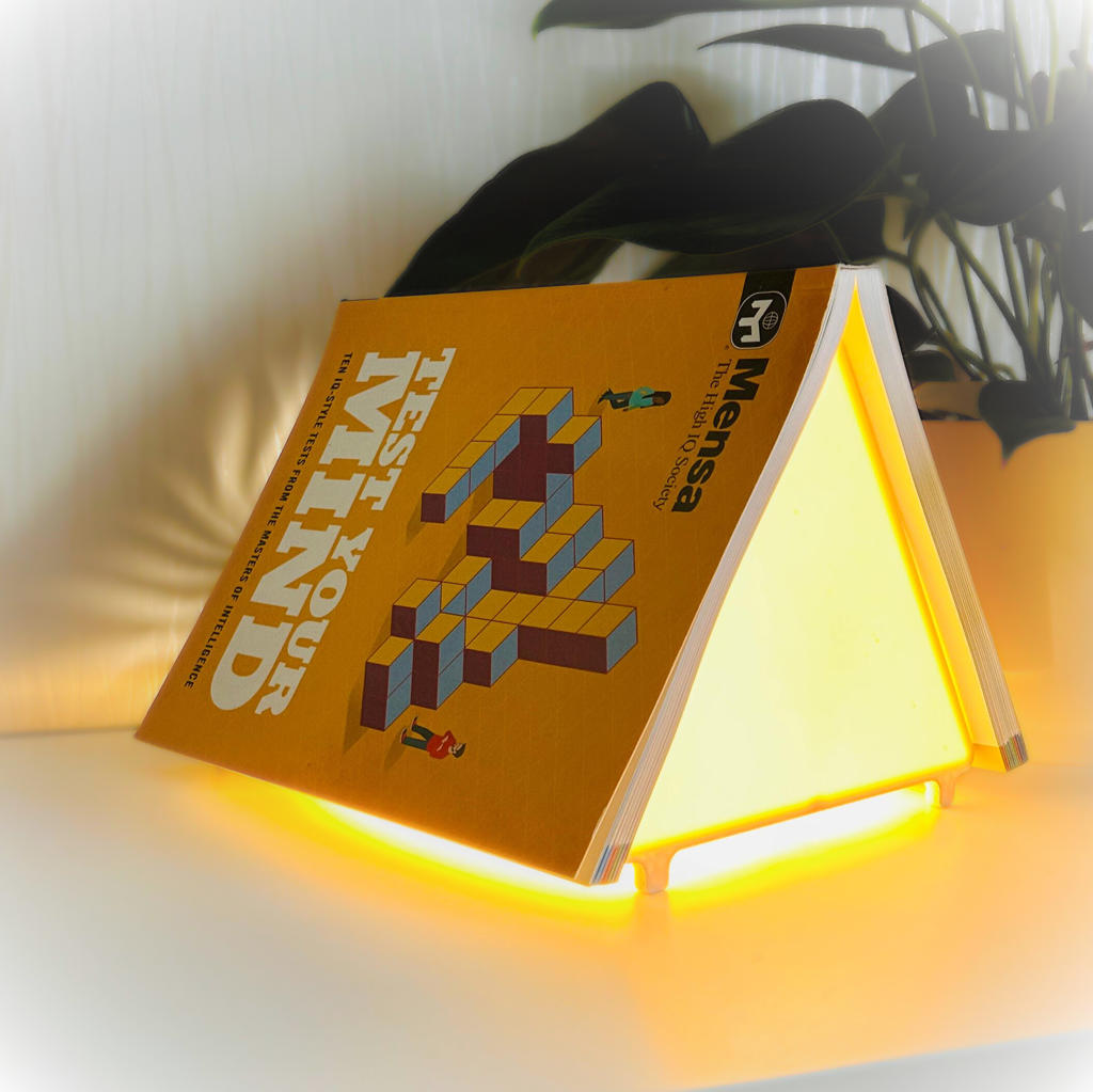 Book Rest Lamp "DOMA" – 3D printed reading light