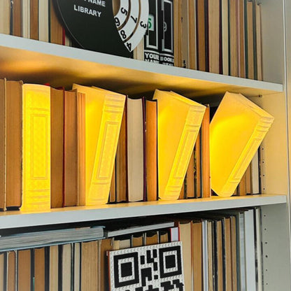 Library Lamp "KNYGA" – 3D printed LED light blending among books