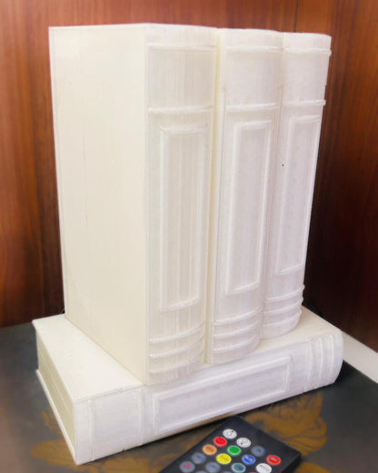 Library Lamp "KNYGA" – 3D printed LED light blending among books