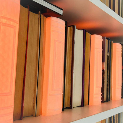 Library Lamp "KNYGA" – 3D printed LED light blending among books