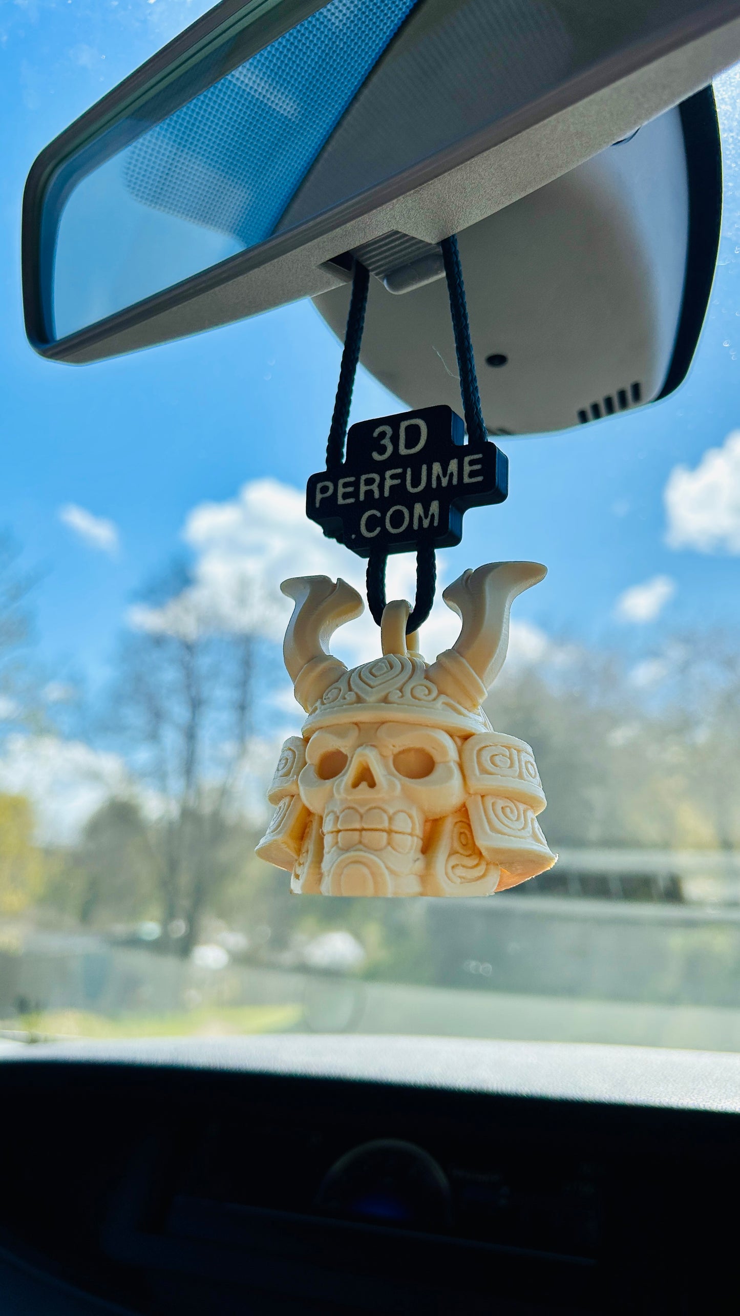 SAMURAI SKULL air freshener