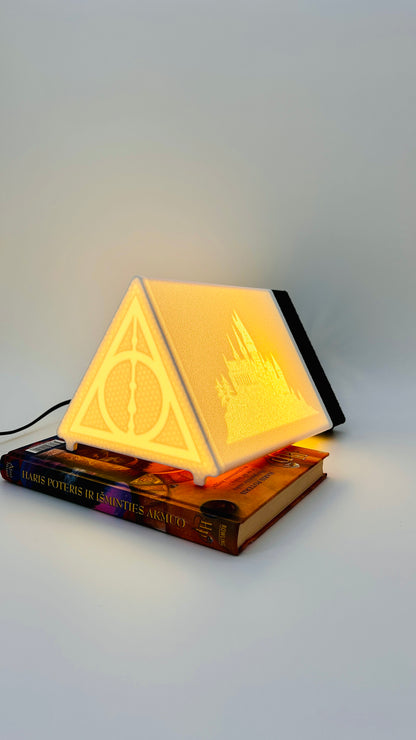 The Wizards World Lamp - Bedside Book Rest Light