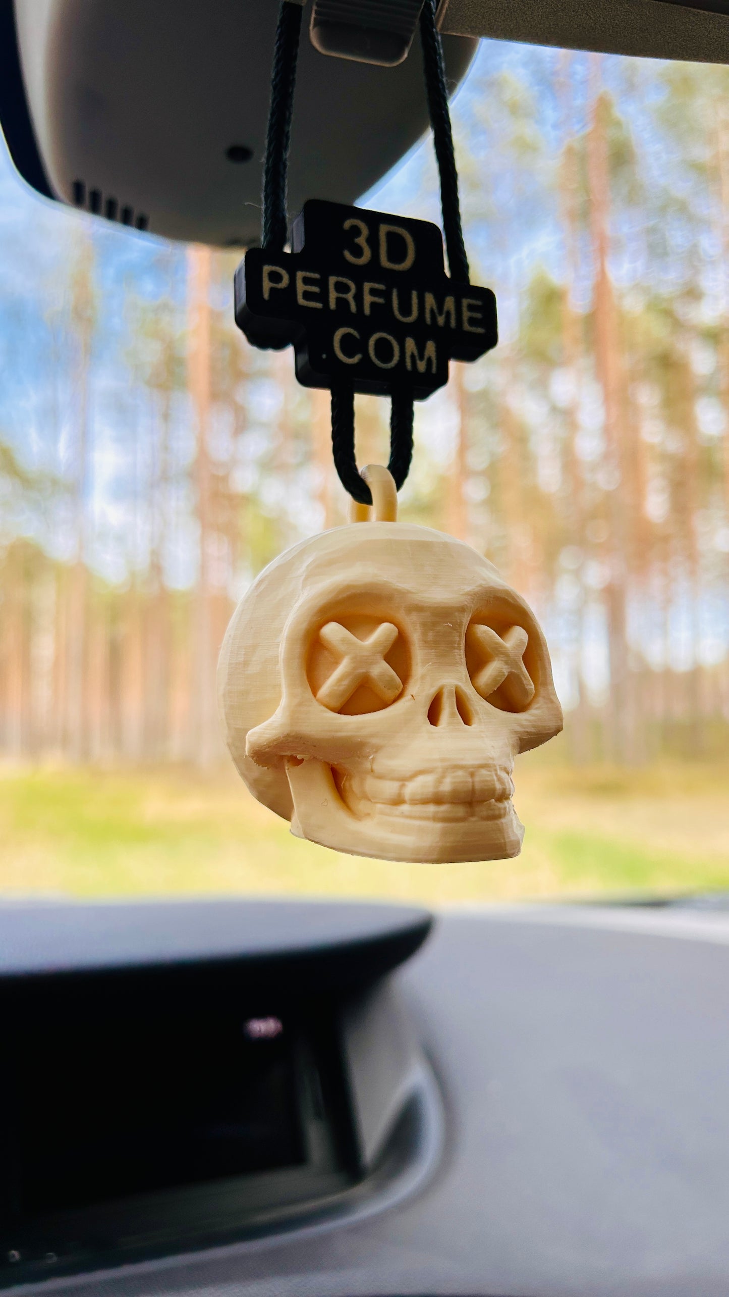 HAPPY SKULL car airfreshener