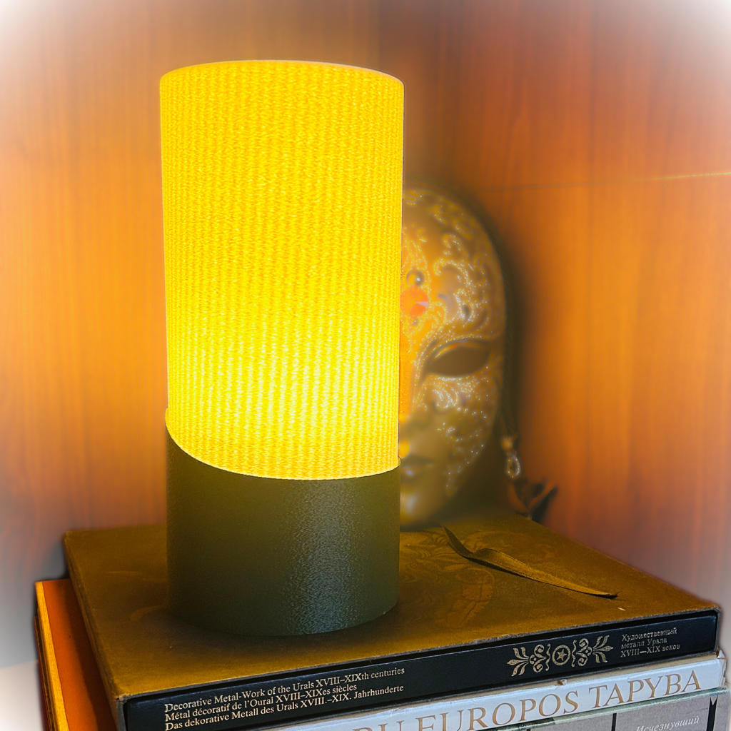 Nightstand lamp "MISKS" – Nordic minimalist 3D printed light