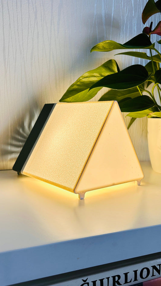 Book Rest Lamp "DOMA" - reading light with warm LED Bulb